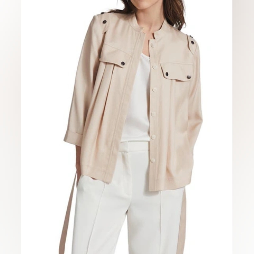 NWT REISS | $330 Olivia Utility Shirt Jacket - Picture 1 of 9